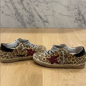 Golden Goose like leopard new sneakers